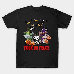 Trick Or Treat Elephant Halloween Gift T-Shirt